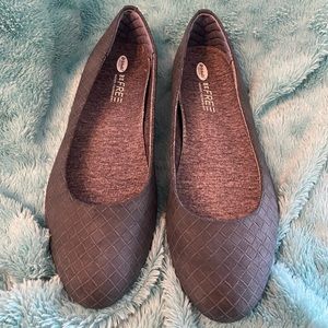 Dr Scholls-Be Free Energy Technology Flats-Gray